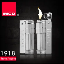 Подлинная Зажигалка IMCO, нержавеющая сталь, бензиновая зажигалка, оригинальная, масляная, бензиновая, прикуриватель, сигара, пожарный, курильщик, креативный подарок