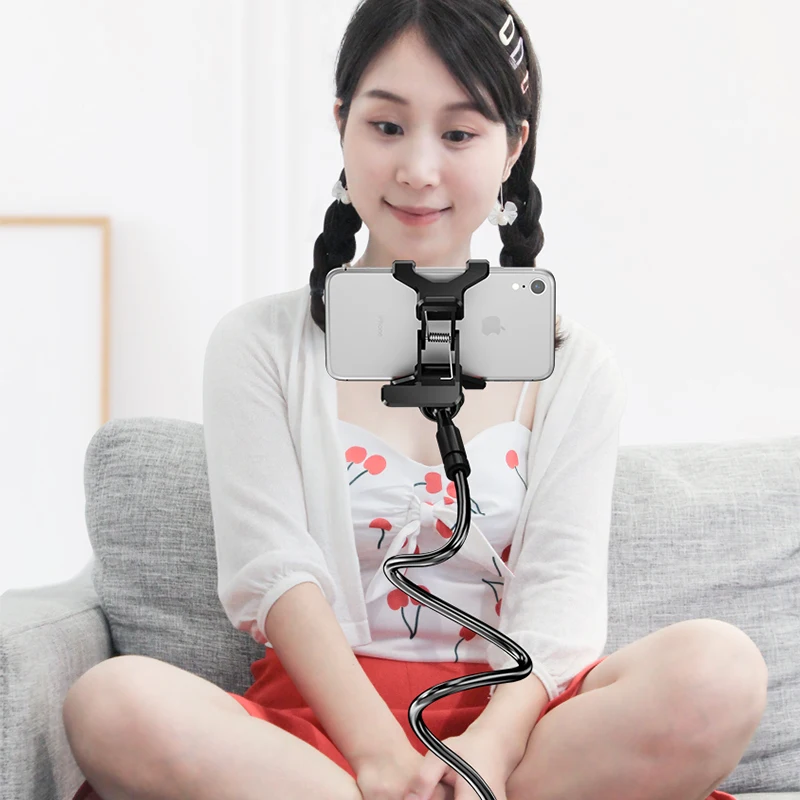  LINGCHEN 360 Degree Flexible Arm Table Phone Holder Stand Long Lazy Bed Desktop Tablet Mount For iP