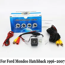 Для Ford Mondeo MK2 MK3 Хэтчбек 1996 ~ 2007/HD CCD Ночь видение Камера Заднего вида/RCA AUX Проводной Или Беспроводной Резервного Копирования камера