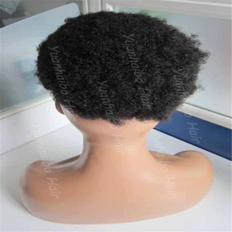Alta Calidad 6 Inch Natural Negro Pelo Indio 7x9 Pelo Afro Enrollamiento Afro Corto Hombres De Los Hombres Peluquin Envio Gratis Toupee Toupee Mentoupee Hair Aliexpress