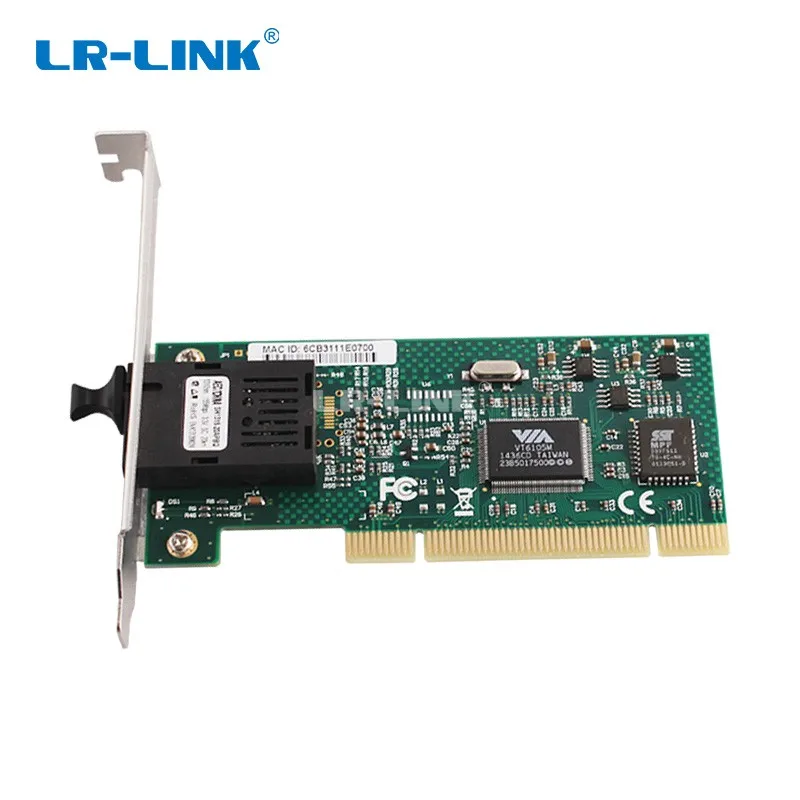 LR-LINK 7020PF-BD 100 Мб PCI Ethernet сетевой интерфейс карты BiDi волоконно-оптический Lan адаптер ПК компьютер NIC