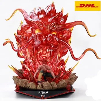 

20" NARUTO Statue Night kay Bust Might Guy Full-Length Portrait Simulation Art Craft GK Action Figure PF Toy BOX 50CM B1632