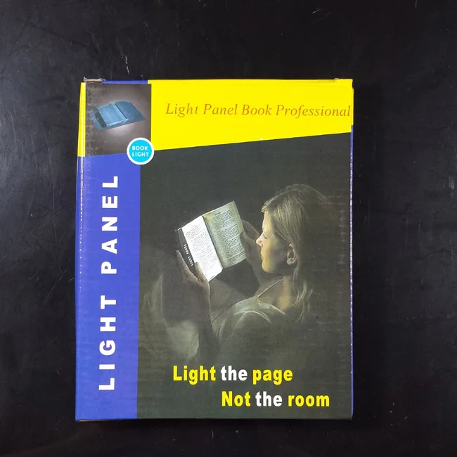 Light Panel Lightwedge LED Reading Book Flat Plate Portable Light Panel