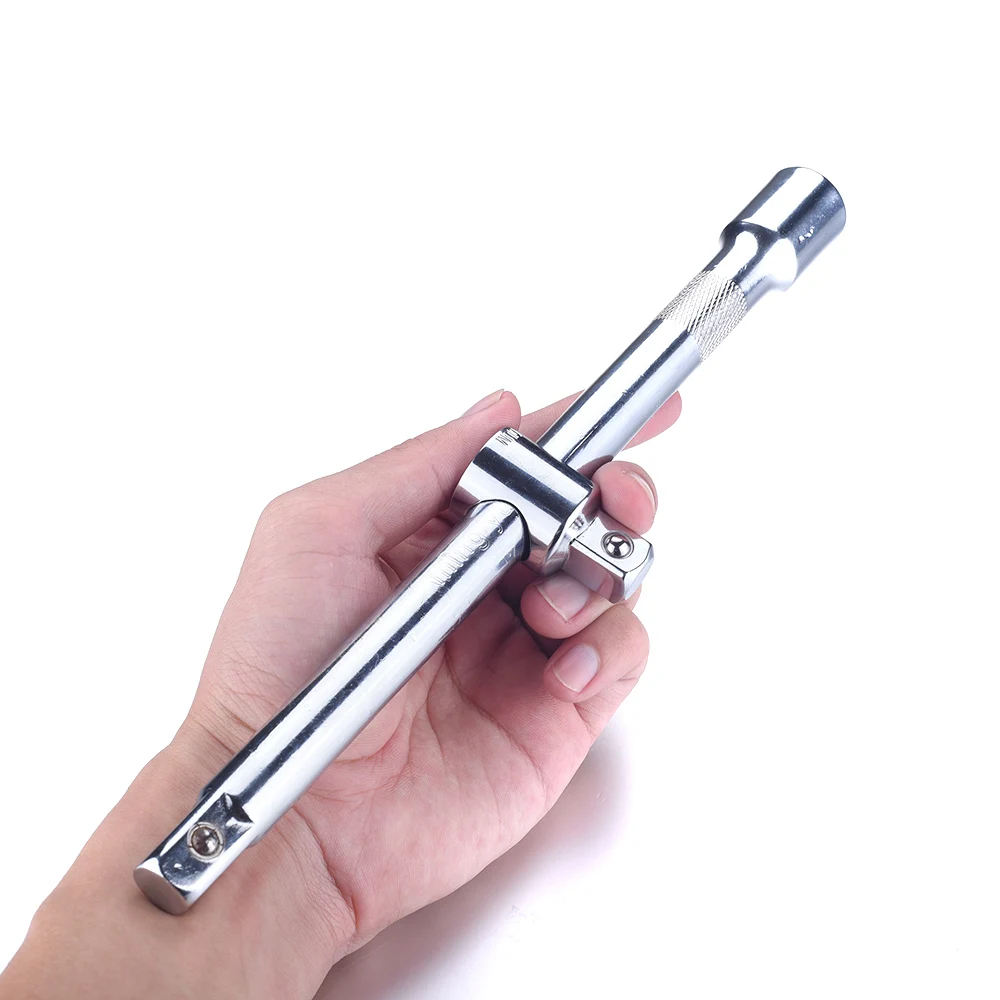 

12 Inch Chrome Vanadium Steel surface Polishing T Handle Sliding Bar Socket Tool for 4S shops Car Modification Bar Socket US