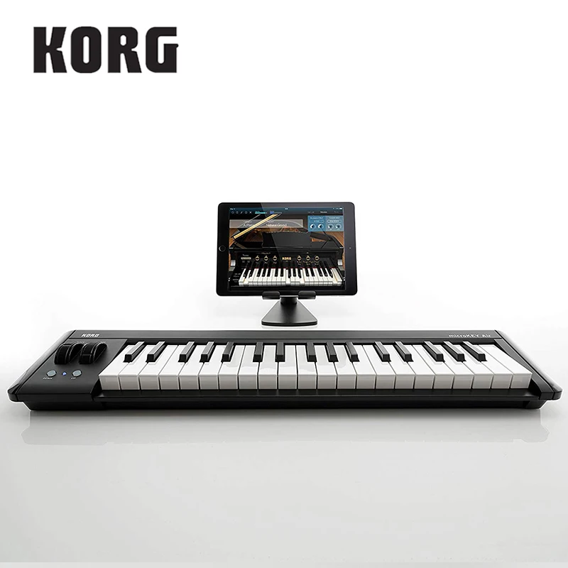 Korg MicroKEY воздуха 25/MicroKEY 37 клавиша Bluetooth и USB MIDI контроллер беспроводное подключение