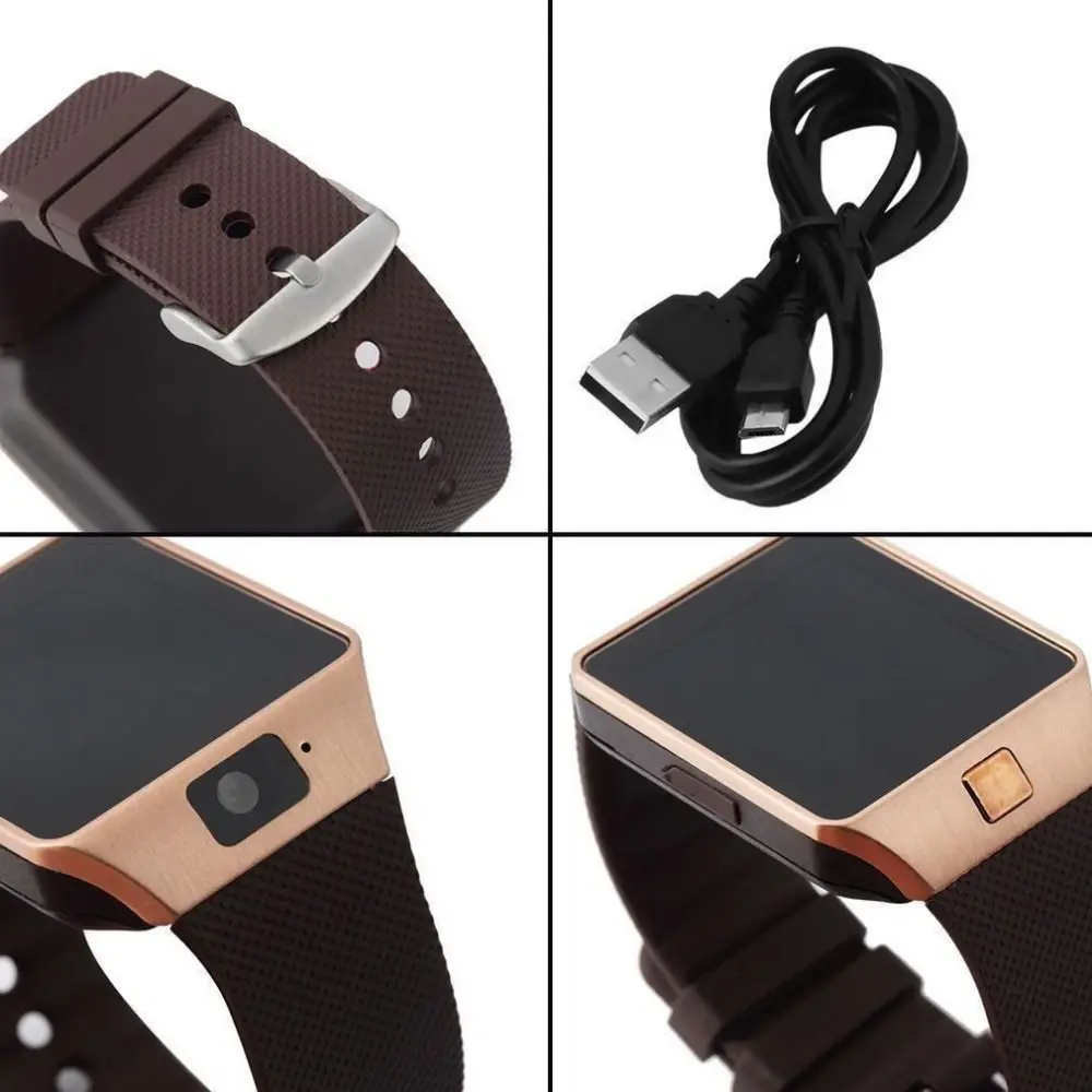 Смарт часы Bluetooth Smartwatch SALFRESA DZ09 Android телефонный звонок 2G GSM SIM TF карта камера для iPhone