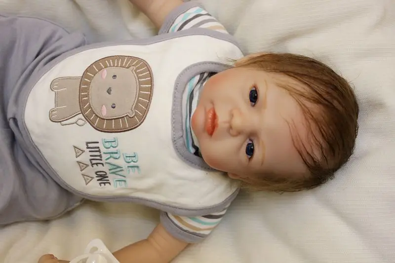 Открытые глаза Bebe живой Reborn bonecas тщательная ручная работа Реалистичная кукла для
