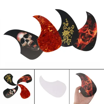 

Homeland Teardrop Style Acoustic Guitar Pickguard Scratch Plate Droplets Shell Self-adhesive Pick Guard PVC For Protects Guitar