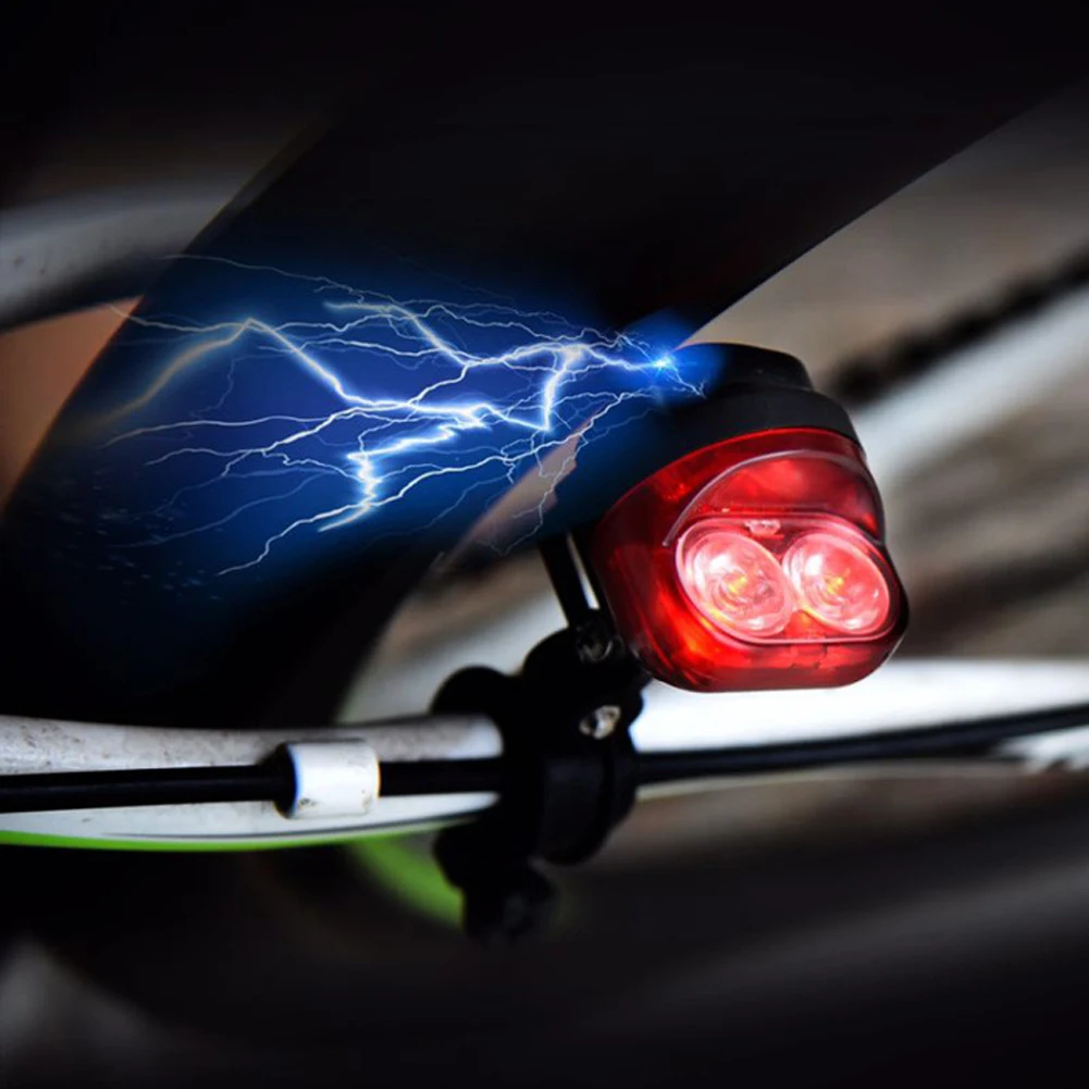 Bicycle Friction Dynamo Generator Head Tail Light Bike Accessories Tail