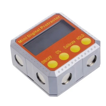 

360 Degree Digital Protractor Inclinometer Electronic Level Box Magnetic Angle Gauge -B119