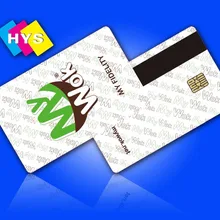 Контактная смарт-карта из ПВХ с SLE 4442,4428, 5528,5542