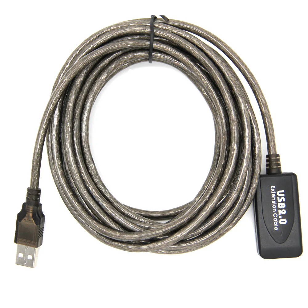 5 м кабель-удлинитель USB 2 0 штекер-гнездо Активный ретранслятор USB-удлинитель