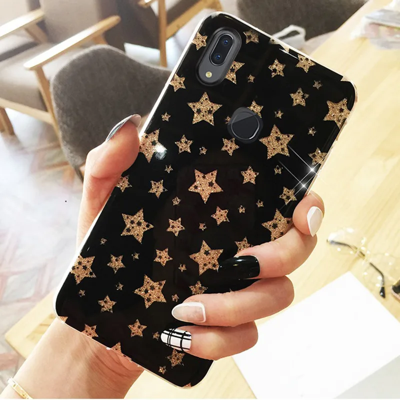

Glitter shining stars case For Vivo Y85 Y83 Y69 Y66 Y65 Y67 Y75 Y75 Y79 V5 V9 Vivo V5s V7 X20 Plus X21 X23