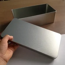 23,5*12*8,4 см прямоугольная жестяная коробка контейнер для хранения конфет коробка для ювелирных изделий Подарочная коробка