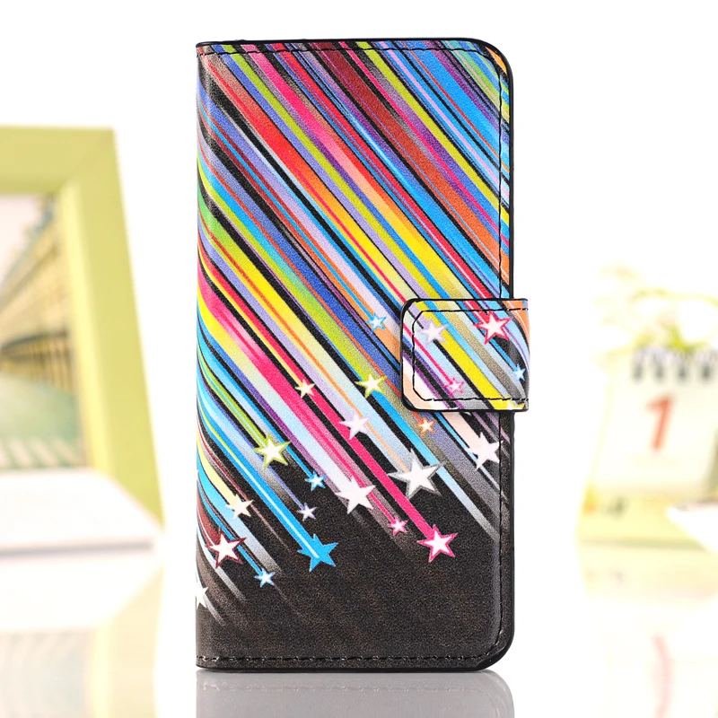 Для apple iphone 8 7 6 6 S Plus X XS MAX XR 5s SE 5 pu кожаный чехол для телефона с бабочками Fly Flower Painted flip Wallet слоты для карт - Цвет: meteor