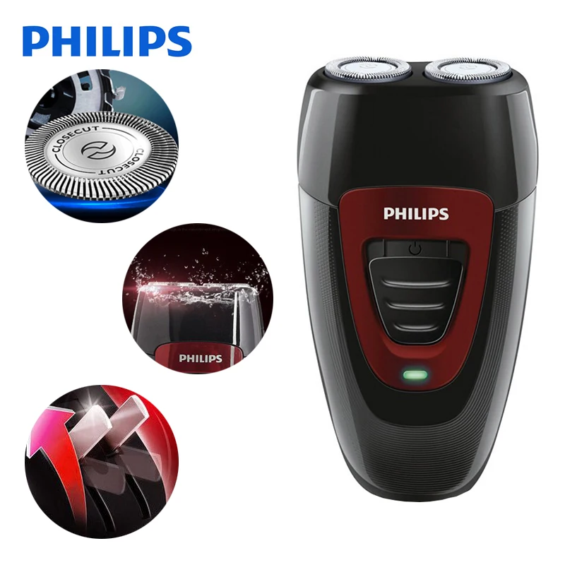 Электробритва Philips PQ182 с Ni-MH батареей 220V voltagedual Blade уход за лицом перезаряжаемая электрическая бритва для мужчин