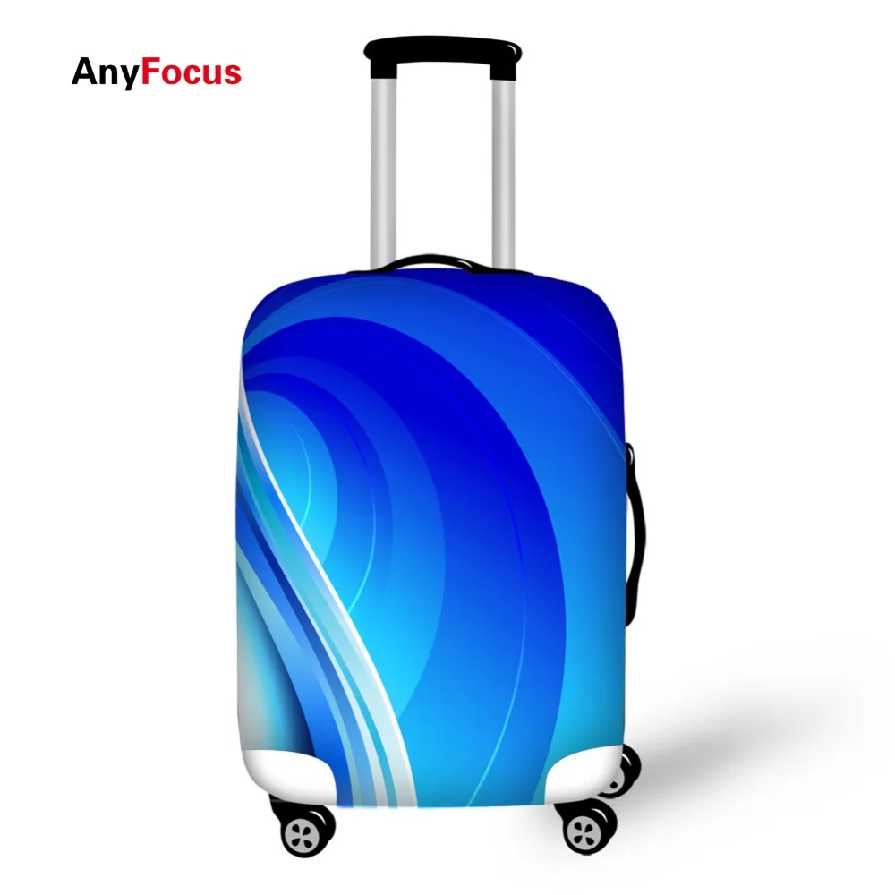 Красивые линии печати защита багажа крышка чемоданы Чехлы для мангала водостойкие Чехлы для багажа аксессуар сумки путешествия дело