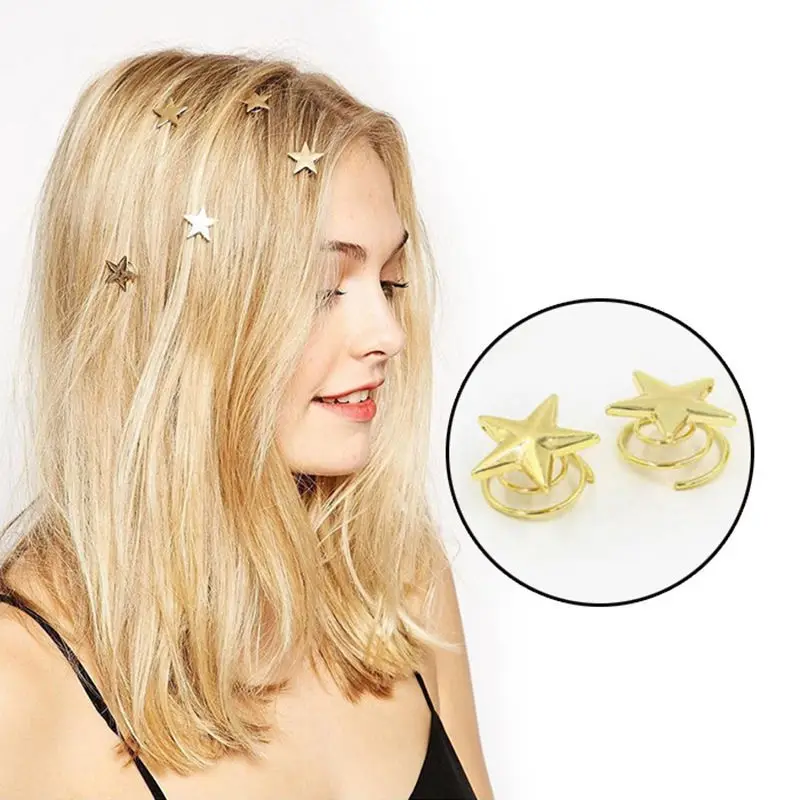 Clip de oro A98 Corea del pelo simple chica dulce Señora temperamento Accesorios para el cabello-Rose Clip de oro A98 Corea del pelo simple chica dulce Señora temperamento Accesorios para el cabello-Rose