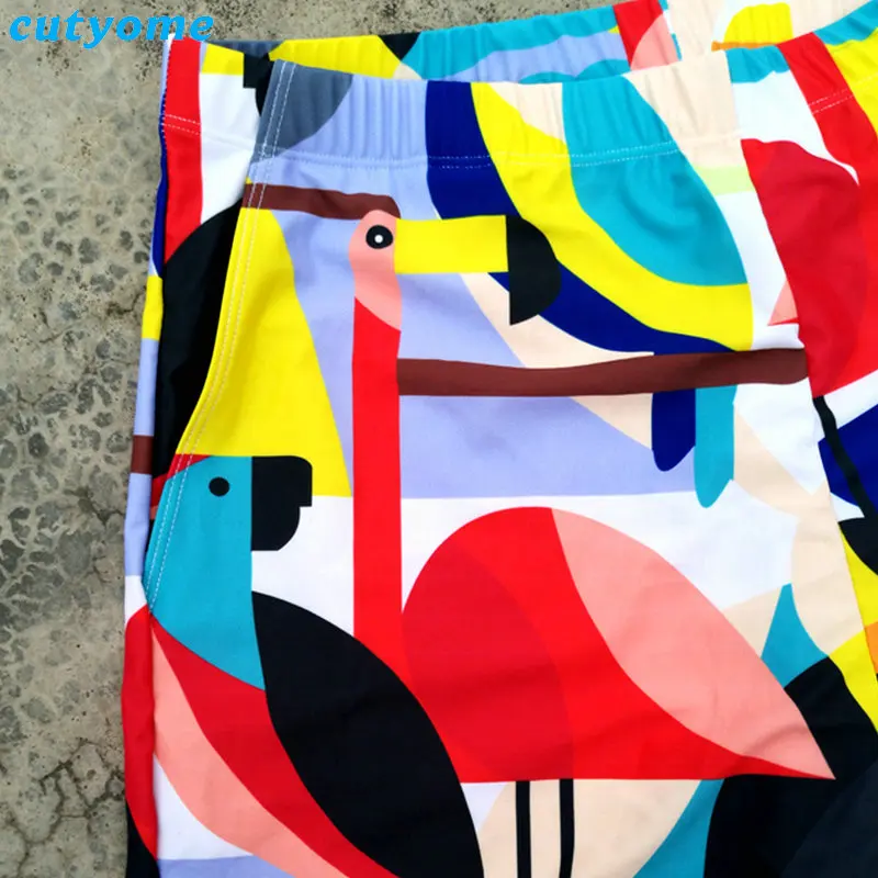 Mother Daughter Father Son Swimwear Family Summer Bathing Women Girl Bikini Men Boy Shorts Matching Swimsuits Clothes Parent (33)