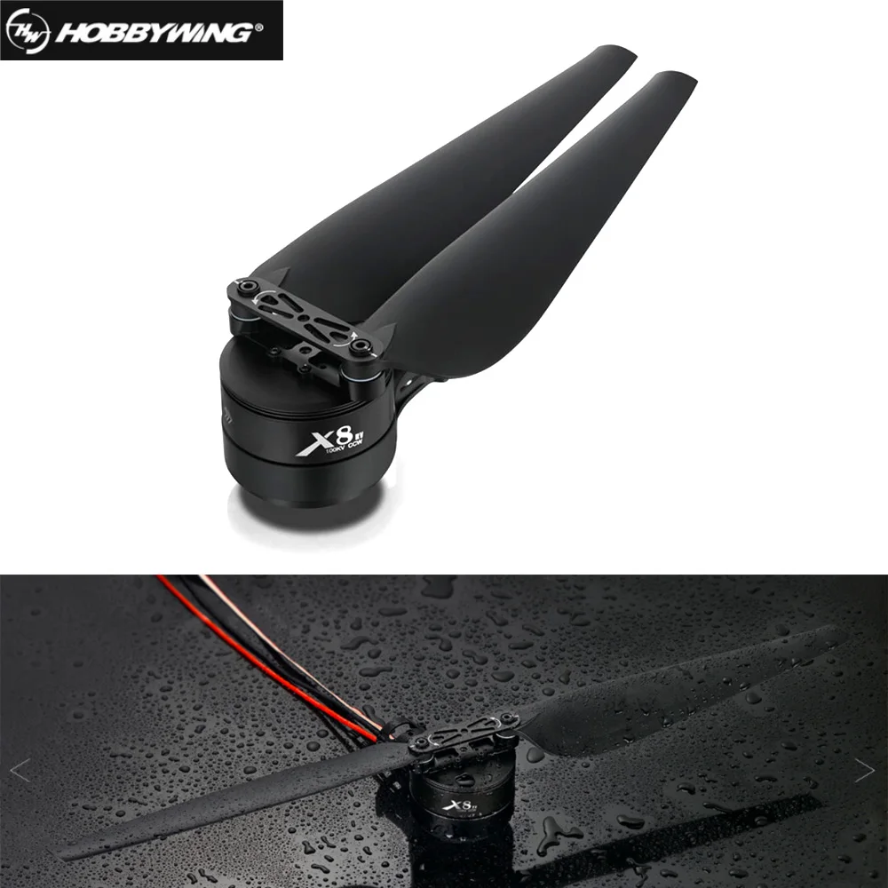 6pcs Hobbywing X8 FOC Integrated Power Propulsion System 3090 CW CCW Propeller for 30/35/40mm Carbon Tube Agricultural Drones