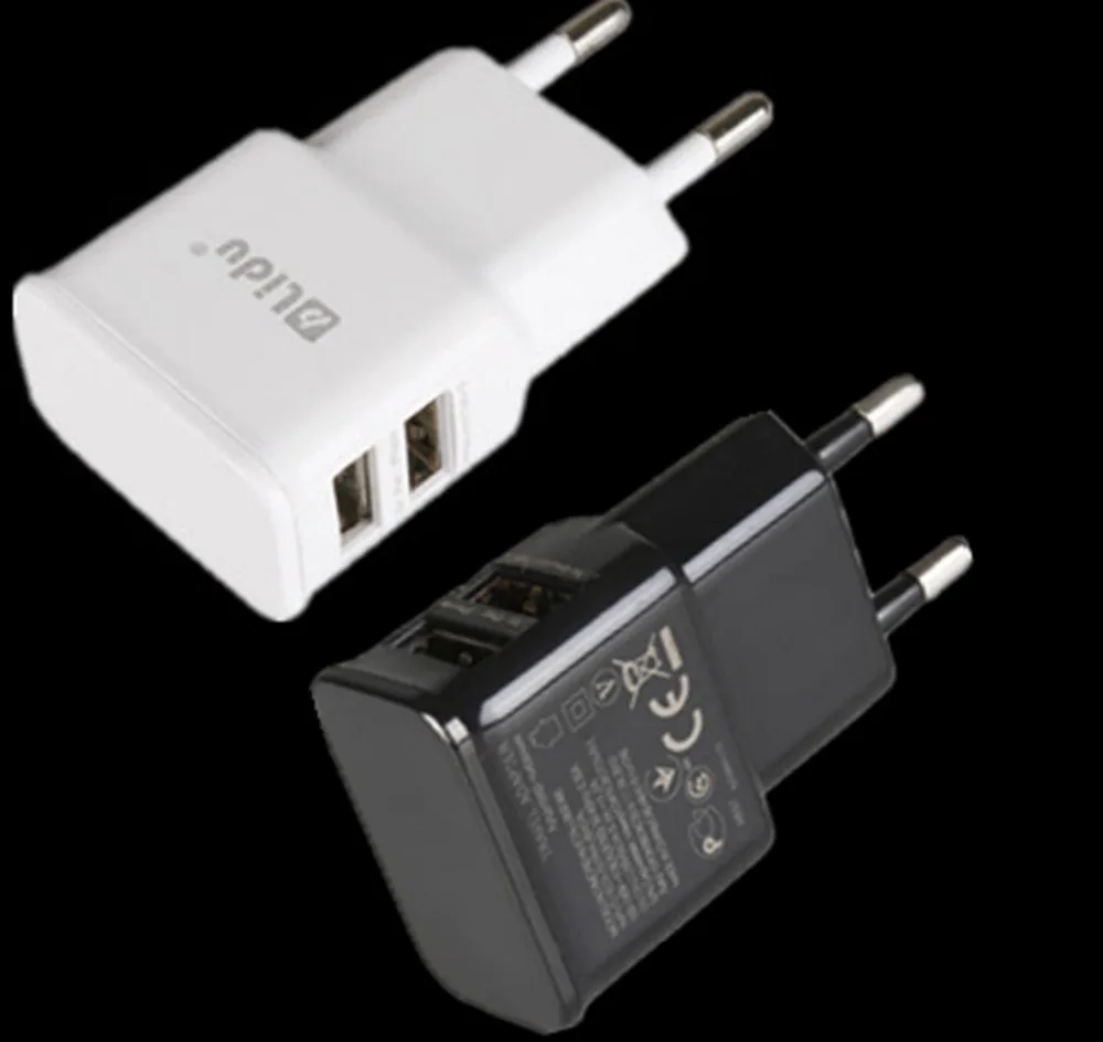 

New Universal Wall Travel Power Charger Plug Dual USB Charger Adapter EU plus