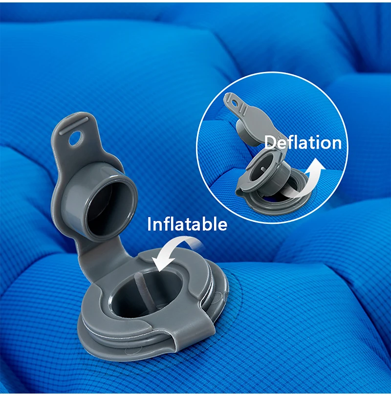 Naturehike ao ar Mat com Pillow Livre Camping Portátil Ultra leve Colchão Inflável Tapete Almofada Dupla Dormir Pad Moisture proof 11 Esteira de acampamento