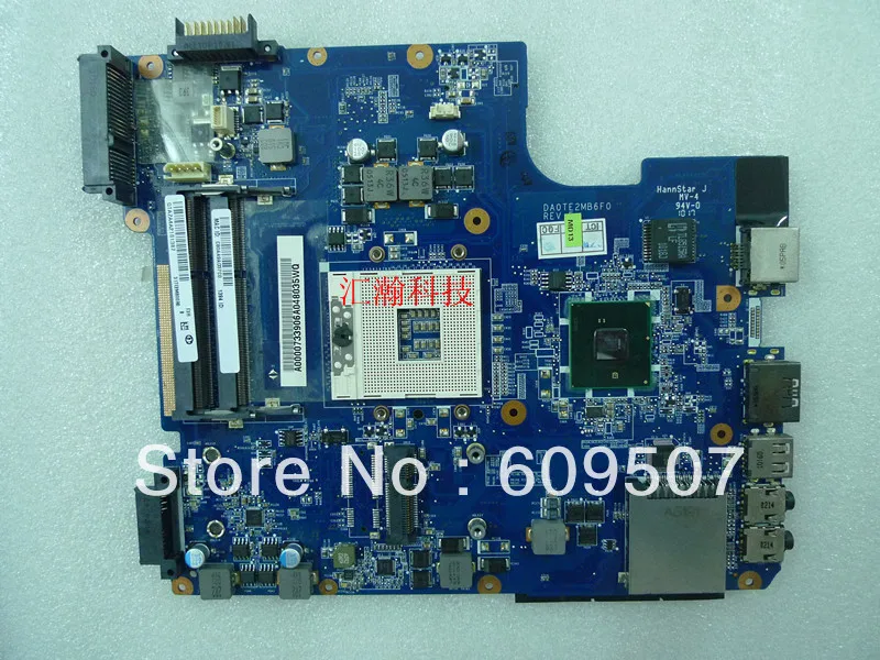 Основная плата A000073390 DA0TE2MB6G0 REV G для toshiba satellite L640 L645 Материнская плата ноутбука Intel HM55 HD графика