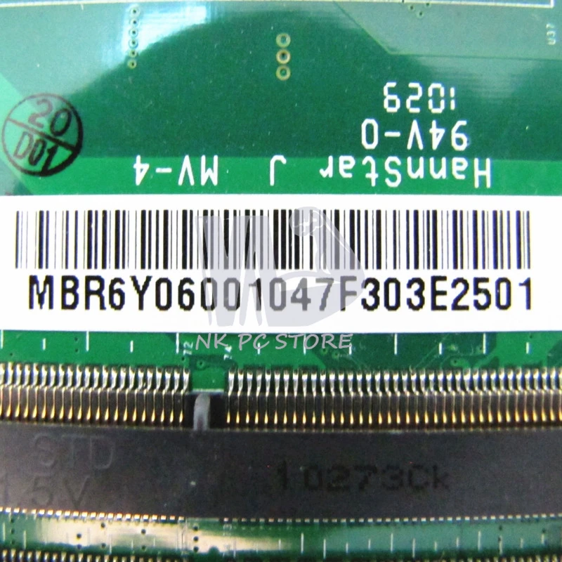  NOKOTION MBR6Y06001 MBR6M06001 For Acer aspire 5745 5745G Laptop motherboard HM55 DDR3 GT420M Suppo
