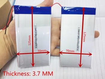 

The real capacity 7.4V 8000mAh Tablets Batteries DIY U30GT, U30GT1, U30GT2 dual four-core tablet pc battery Size:3770125*2