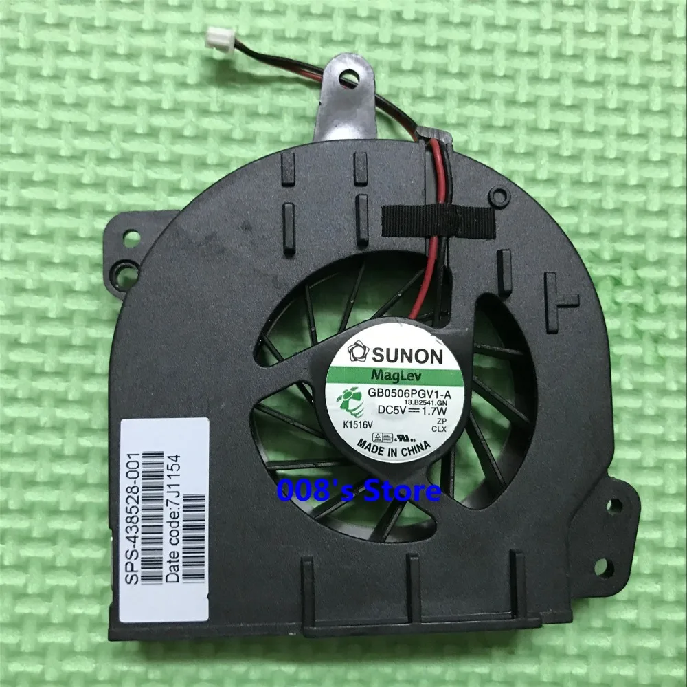 

New CPU Cooler Cooling Fan For HP COMPAQ 500 510 520 530 540 Presario C700 A900 G7000 Laptop GB0506PGV1-A 1.7W 7J1154 438528-001