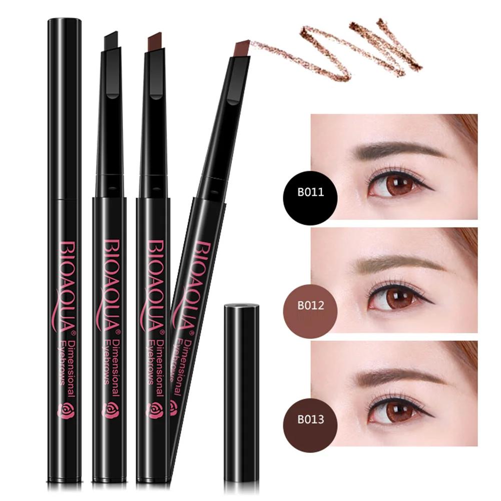 Waterproof Long Lasting Rotary Eyebrow Pencil Stick Natural Eye Makeup