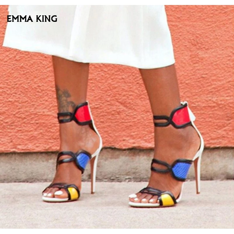 2019 г. новые модные сандалии на высоком каблуке Sandalias Mujer Melissa гладиаторы с открытым