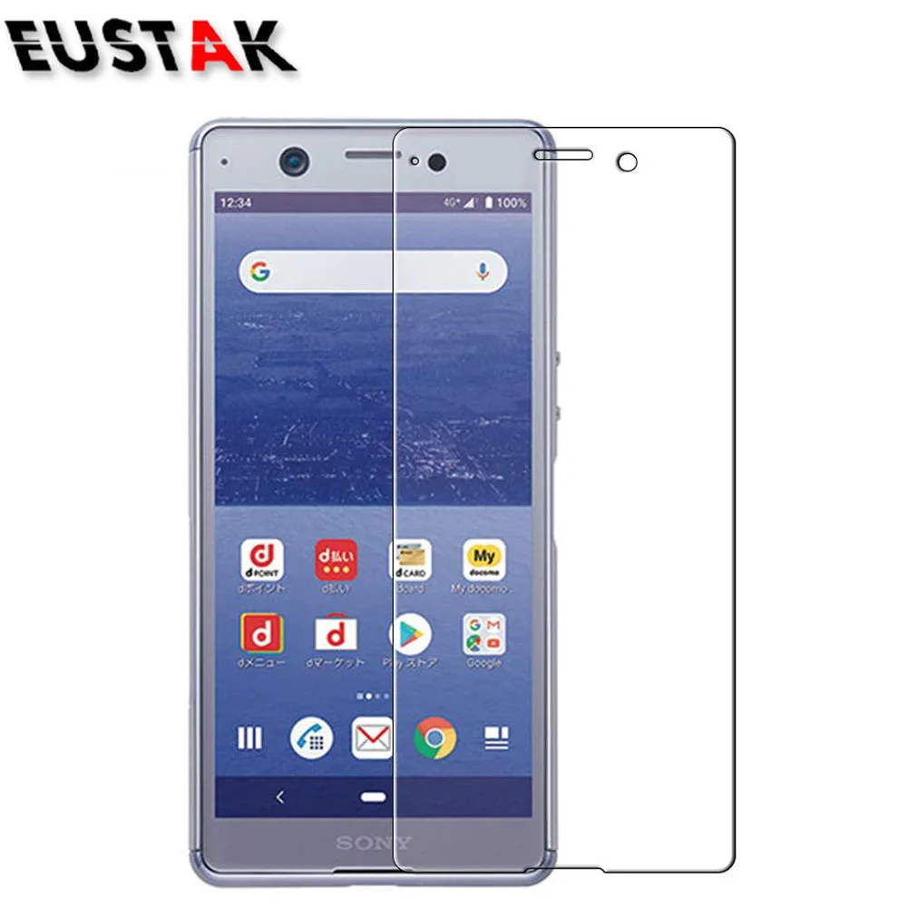 

2Pcs Protective Glass for Sony Xperia Ace Glass on the Xperia Ace docomo Tempered Glass for SO-02L Screen Protector