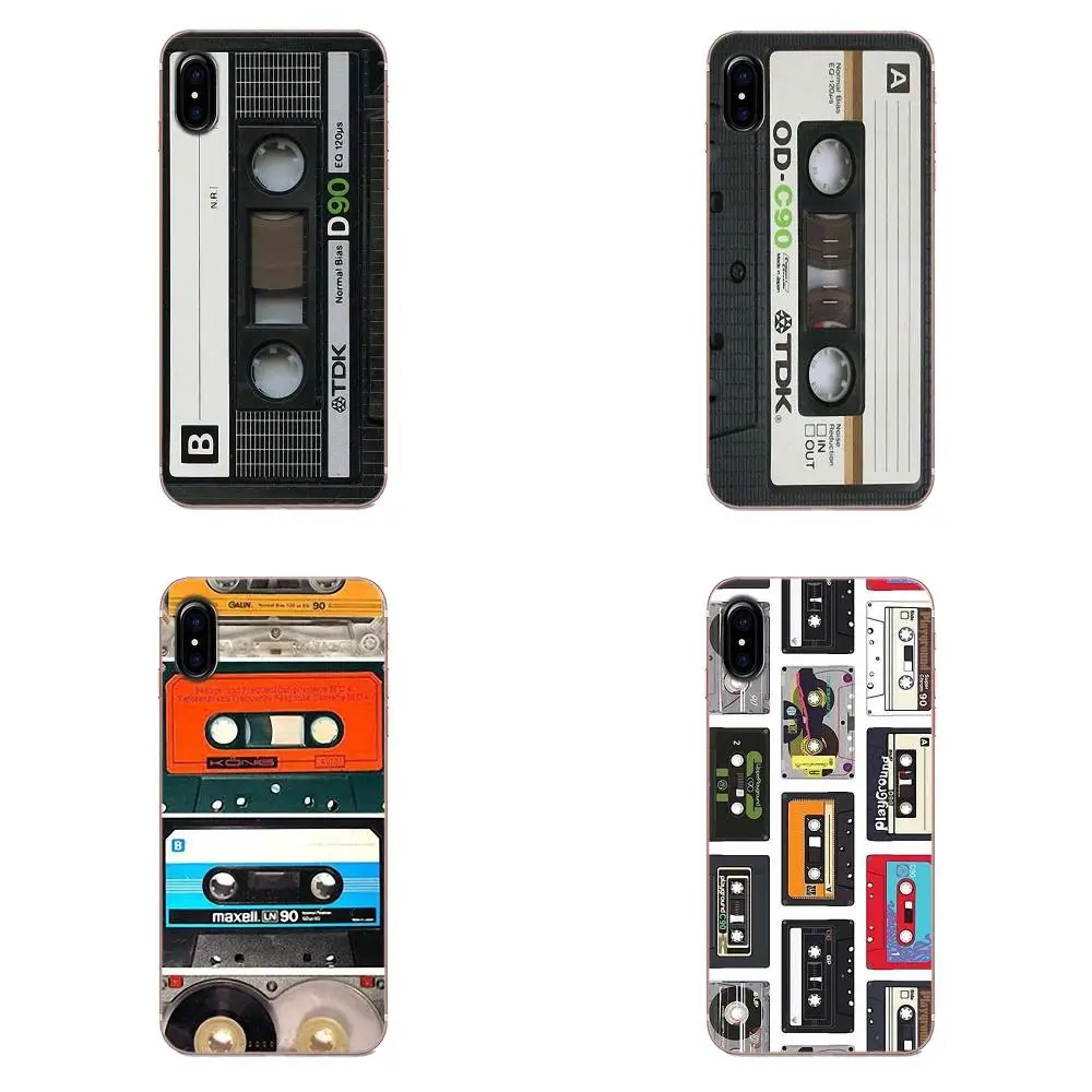 

Vintage Magnetic Tape Cassette Soft Luxury For Huawei Honor Mate Nova 2 6A 7A 7C 8C 8S 10 10i Y5 Y9 Lite P Smart GR5 2019