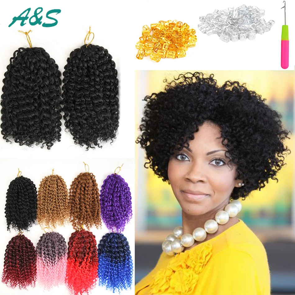 Smooth crochet braids kinky curly hair extension xpression braiding