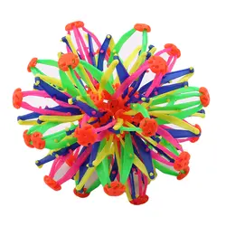 Лидер продаж пластик стрейч магический шар детские забавные красочные выдвижной Сменные волшебный цветок игрушка малыш Blossom