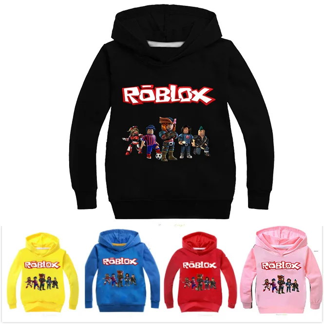 

3--14Y New Game Roblox Red Nose Day Boys Hoodies Sweatshirts Girls Casual Tops Long Sleeve Kids Shirts Clothing Cartoon Clothes