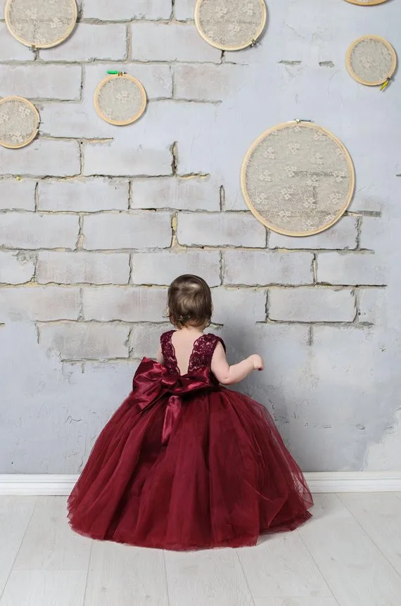 big puffy flower girl dresses