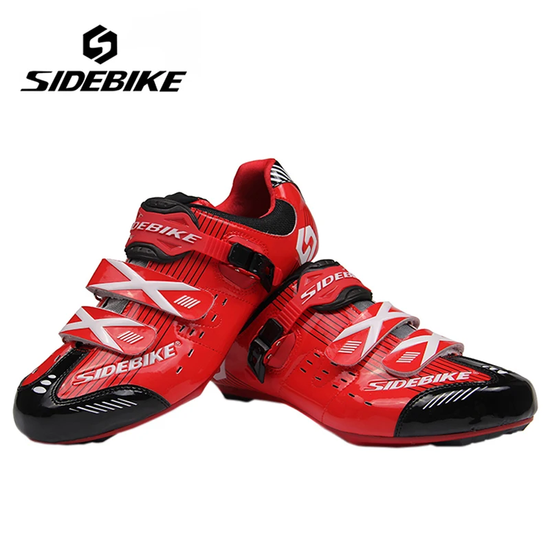 SIDEBIKE профессиональная обувь для шоссейного велосипеда с самоблокирующейся