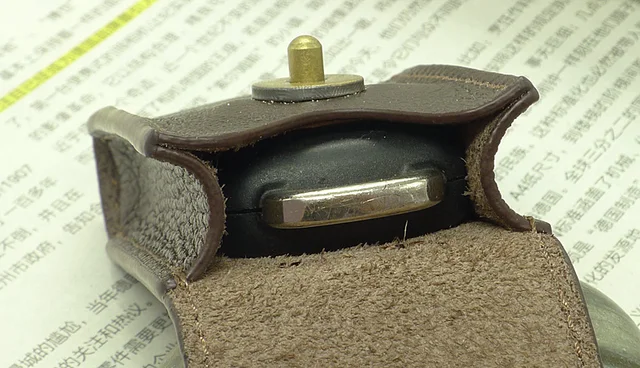 Genuine Leather Handmade Men Belt Wallet Waist Bag Pack Car Key Pouch Key Wallets 6