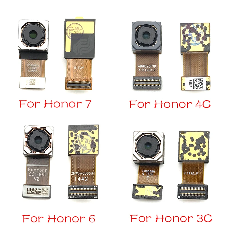 

Rear Main Back Camera Flex Cable For Huawei Honor 3C 4C 5X 6x 7X 7A 7C 8X Max 6 7 8 9 10 Lite