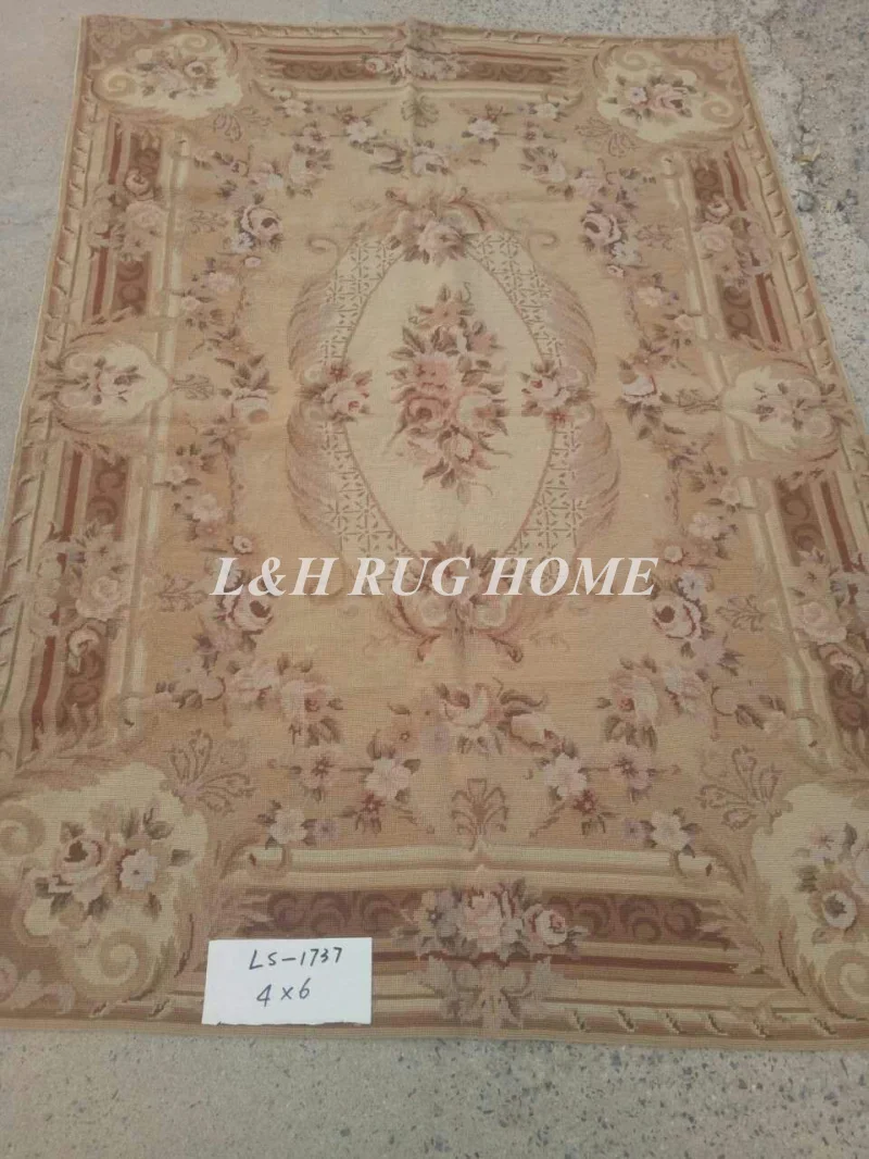 10 K 4'x6 'рукодельные ковры, новозеландская шерсть ковры цветочный дизайн