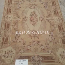 10 K 4'x6 'рукодельные ковры, новозеландская шерсть ковры цветочный дизайн