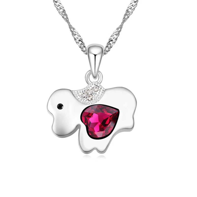 New Twelve Chinese Zodiac Crystal Necklace of women Austria crystal