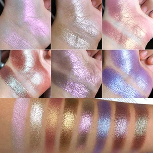 UCANBE бренд Shimmer Loose хайлайтер пудра макияж водонепроницаемый контуринг бронзирующие тени Обнаженная 3D Лицо Глаза Пудра Косметика - изображение