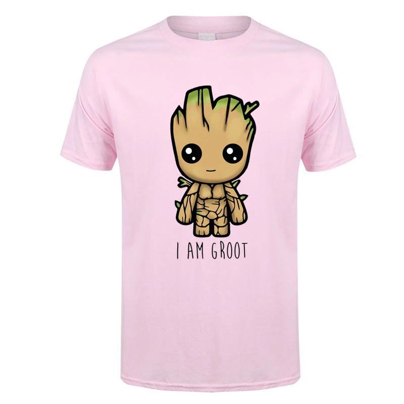 Футболка Groot Мужская, Мстители, союз, модная летняя повседневная футболка для мальчиков и девочек г., брендовая футболка с короткими рукавами футболки в стиле хип-хоп с принтом