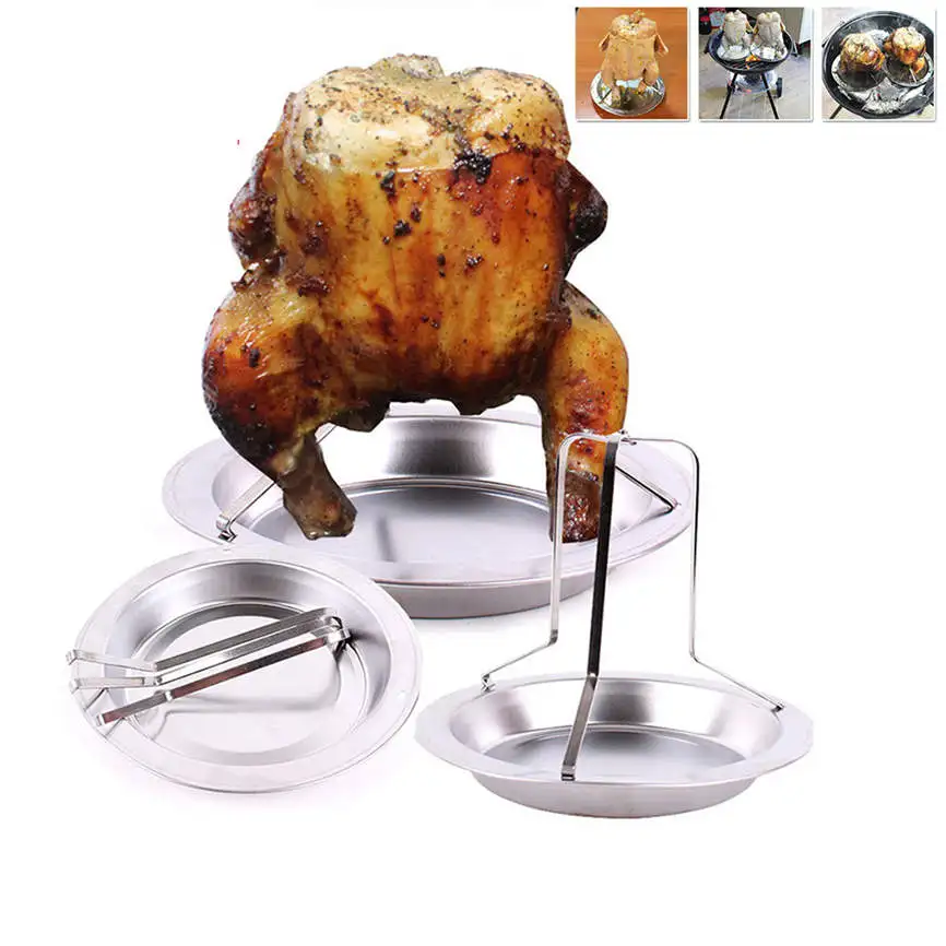 New Quality 2017Chicken Duck Holder Rack Grill Stand Roasting BBQ Rib