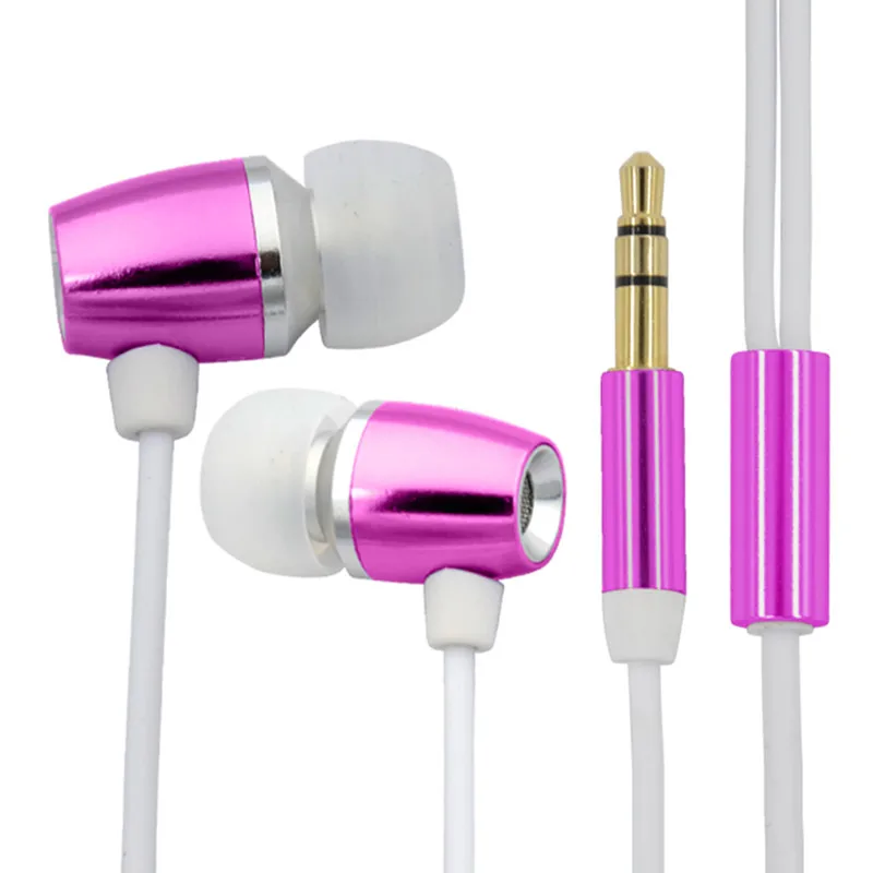 Cute Wired Earphone Girl Children 3.5mm Headset Music Earphones For