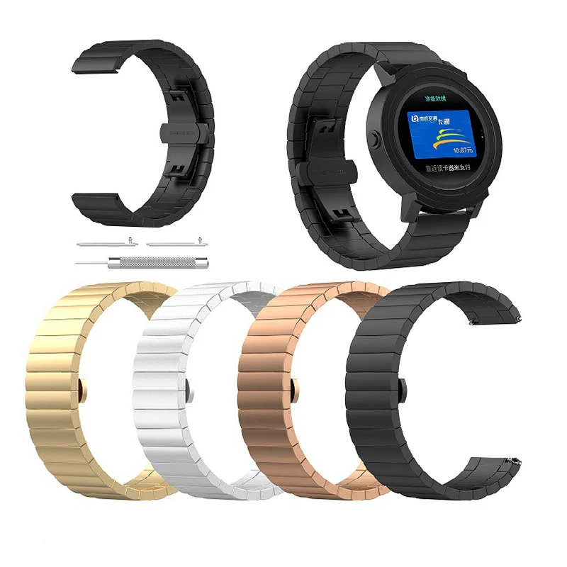 Essidi модный ремешок для часов Замена Samsung gear sport/TicWatch E/Garmin vivoactive 3 музыкальный из