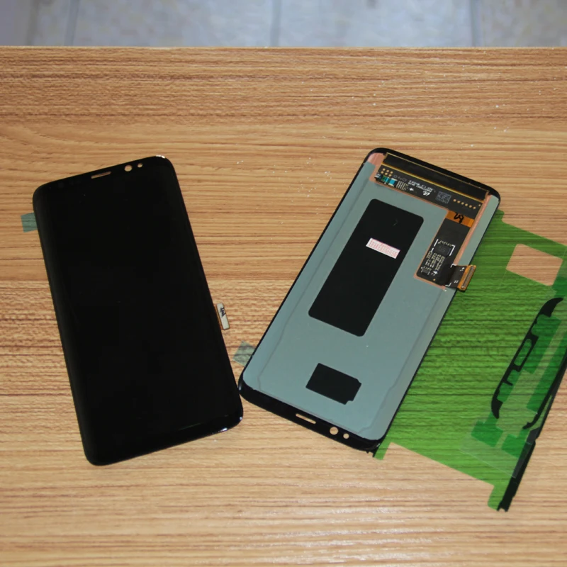 

AMOLED For Samsung Galaxy S8 G950 G950F LCD Display With Touch Digitizer Assembly For Samsung S8 LCD Repair Spare Parts